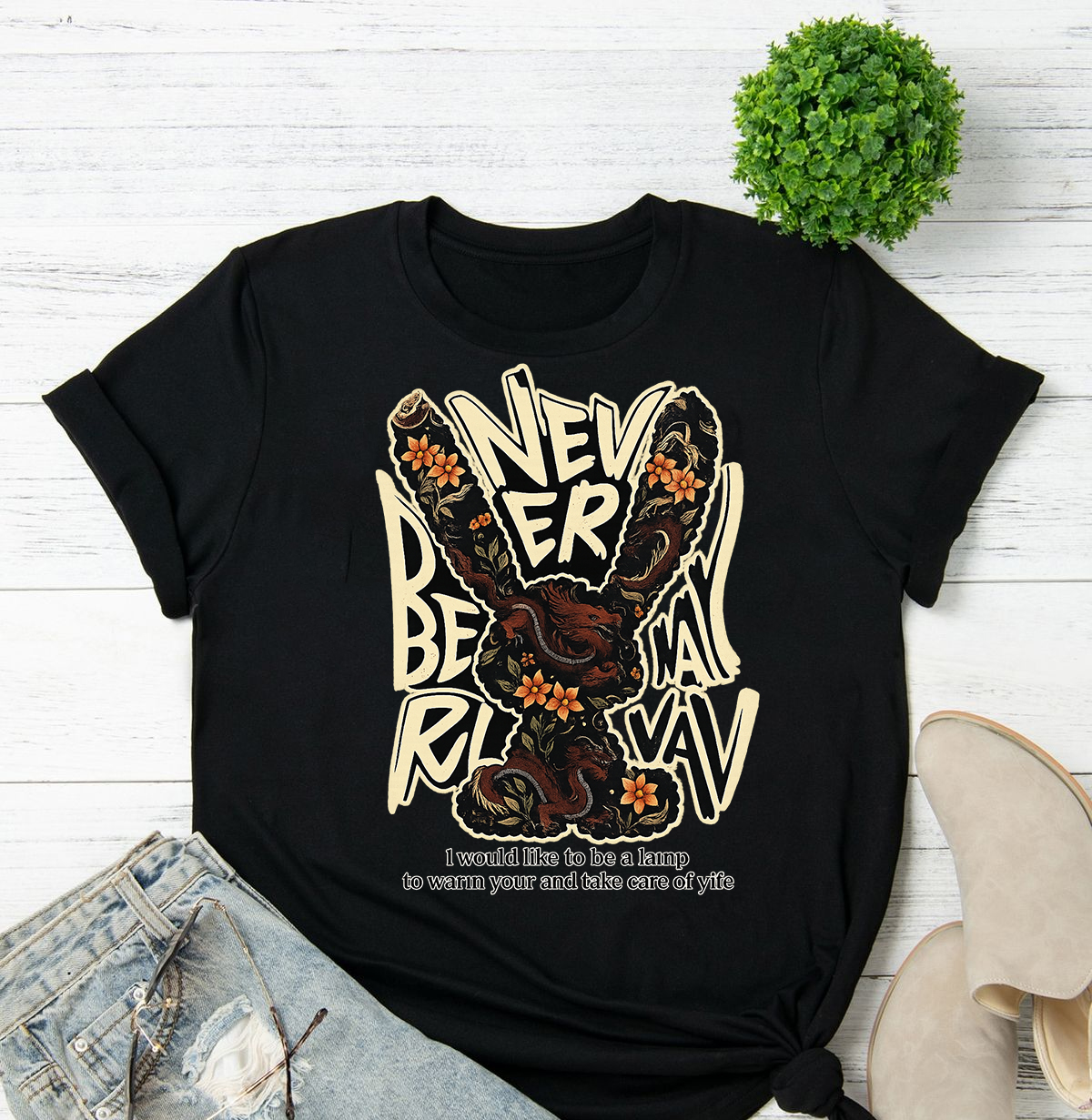 NEVER BE MY